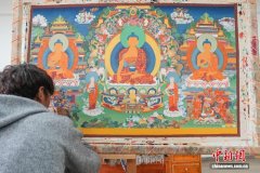 西藏丹巴绕旦唐卡艺术学校四十六载免费育人 非遗技艺薪火相传